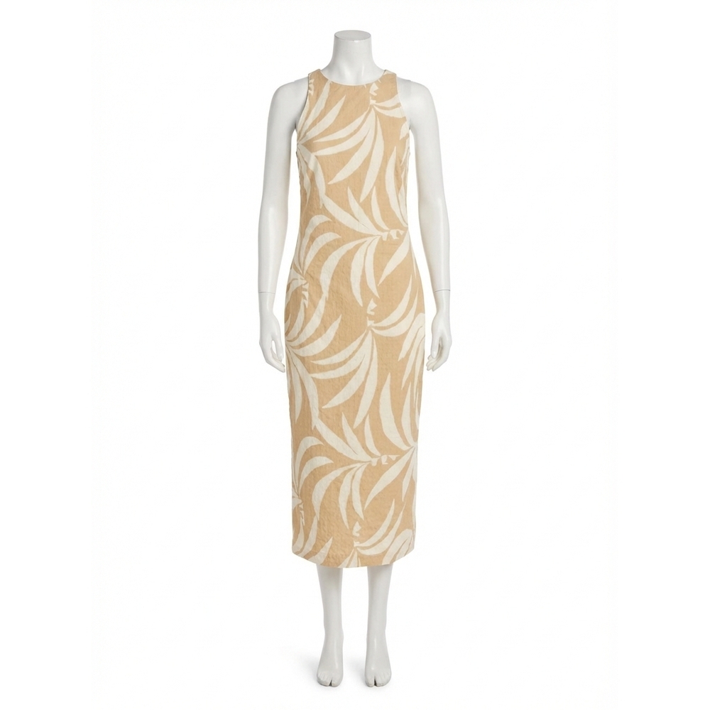 NEW Z SUPPLY adison vacances midi dress in santal